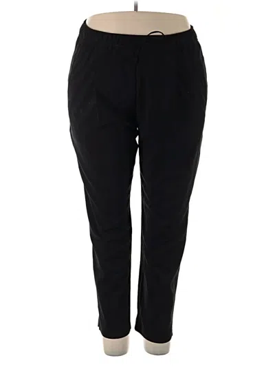 Pre-owned Old Navy Track Pants In Black