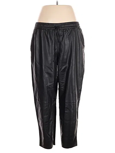Pre-owned Old Navy Track Pants In Black