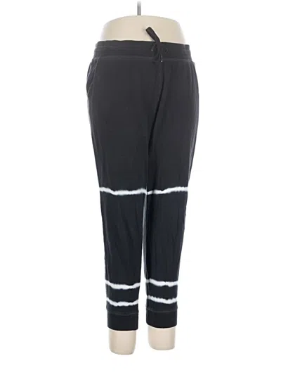 Pre-owned Old Navy Track Pants In Black
