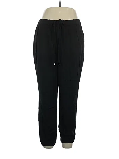 Pre-owned Old Navy Track Pants In Black