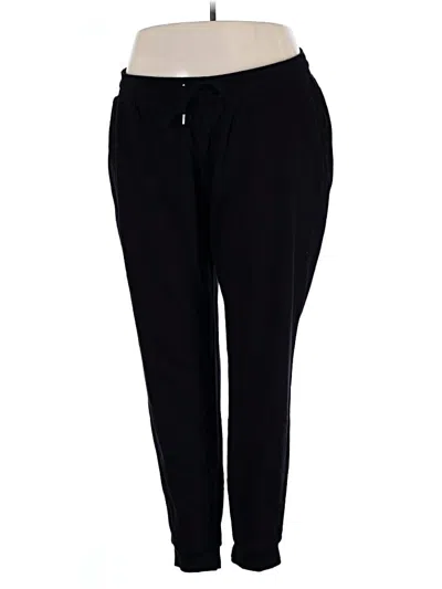 Pre-owned Old Navy Track Pants In Black