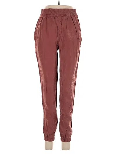 Pre-owned Old Navy Track Pants In Burgundy