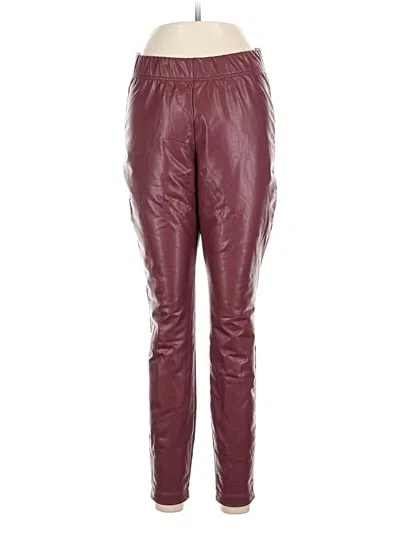 Pre-owned Old Navy Track Pants In Burgundy