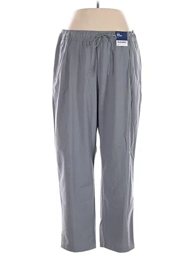 Pre-owned Old Navy Track Pants In Gray