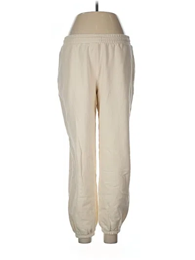 Pre-owned Old Navy Track Pants In Ivory
