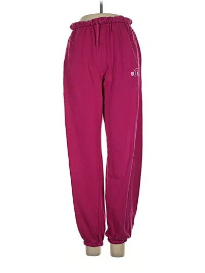 Pre-owned Old Navy Track Pants In Pink