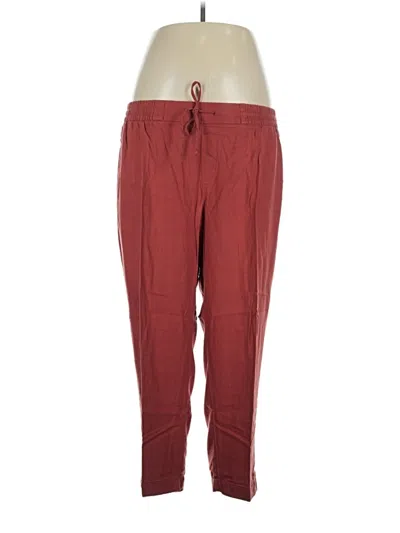 Pre-owned Old Navy Track Pants In Red
