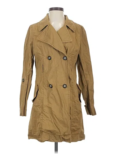 Pre-owned Old Navy Trenchcoat In Brown
