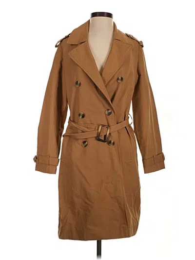 Pre-owned Old Navy Trenchcoat In Brown