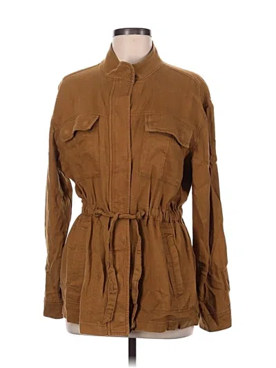 Pre-owned Old Navy Trenchcoat In Brown