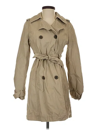 Pre-owned Old Navy Trenchcoat In Tan