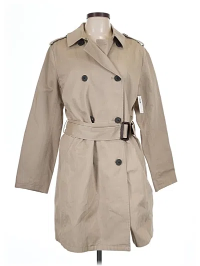 Pre-owned Old Navy Trenchcoat In Tan