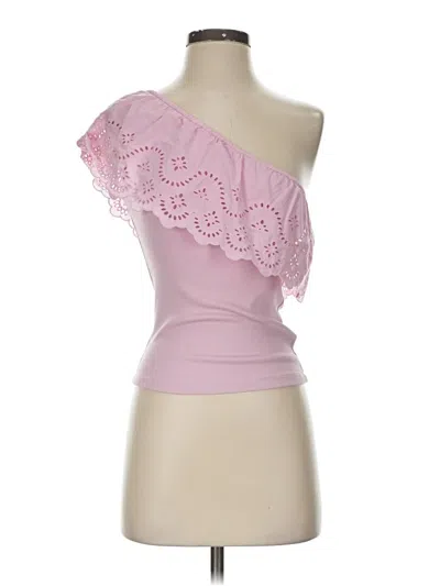 Pre-owned Old Navy Tube Top Pink One Shoulder Neckline Tops