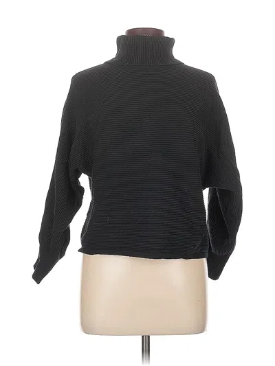 Pre-owned Old Navy Turtleneck Sweater In Black