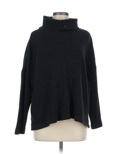 Pre-owned Old Navy Turtleneck Sweater In Black