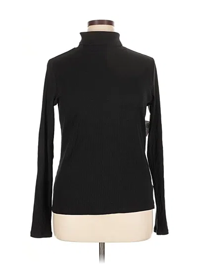Pre-owned Old Navy Turtleneck Sweater In Black