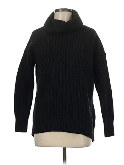 Pre-owned Old Navy Turtleneck Sweater In Black