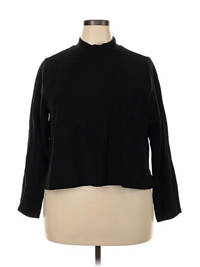 Pre-owned Old Navy Turtleneck Sweater In Black