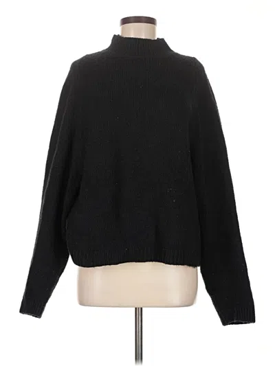 Pre-owned Old Navy Turtleneck Sweater In Black
