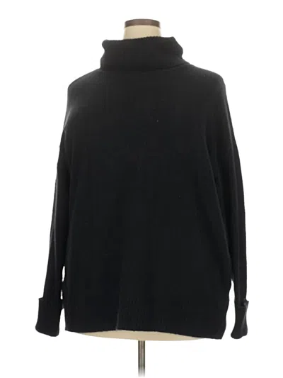 Pre-owned Old Navy Turtleneck Sweater In Black