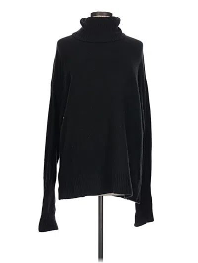 Pre-owned Old Navy Turtleneck Sweater In Black