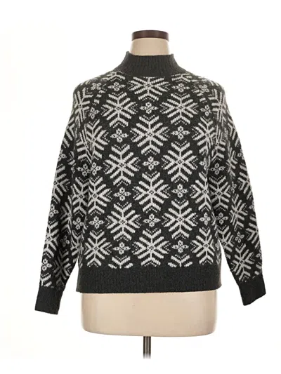 Pre-owned Old Navy Turtleneck Sweater In Black