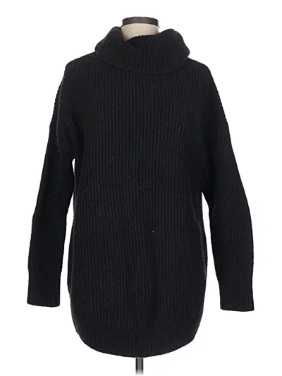 Pre-owned Old Navy Turtleneck Sweater In Black