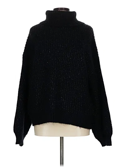 Pre-owned Old Navy Turtleneck Sweater In Black