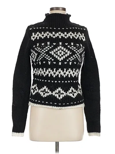 Pre-owned Old Navy Turtleneck Sweater In Black