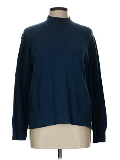 Pre-owned Old Navy Turtleneck Sweater In Blue