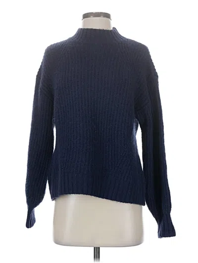 Pre-owned Old Navy Turtleneck Sweater In Blue