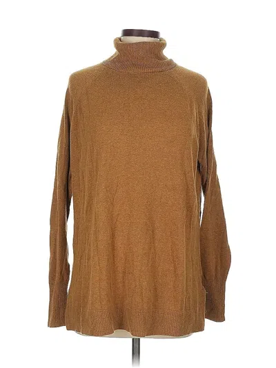 Pre-owned Old Navy Turtleneck Sweater In Brown
