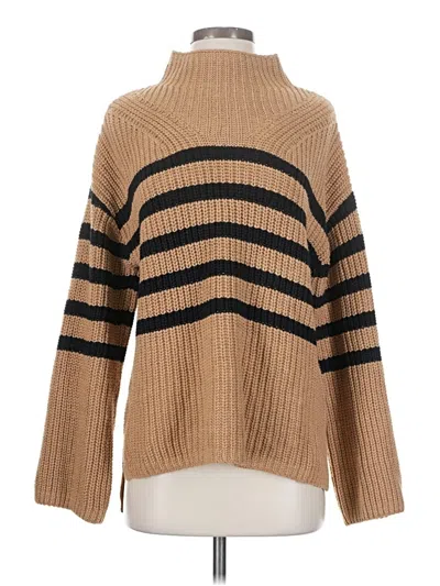 Pre-owned Old Navy Turtleneck Sweater In Brown