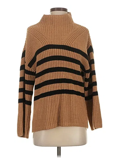 Pre-owned Old Navy Turtleneck Sweater In Brown