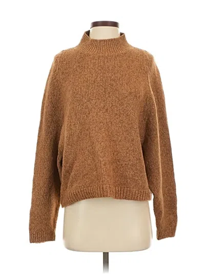 Pre-owned Old Navy Turtleneck Sweater In Brown