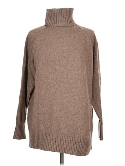 Pre-owned Old Navy Turtleneck Sweater In Brown