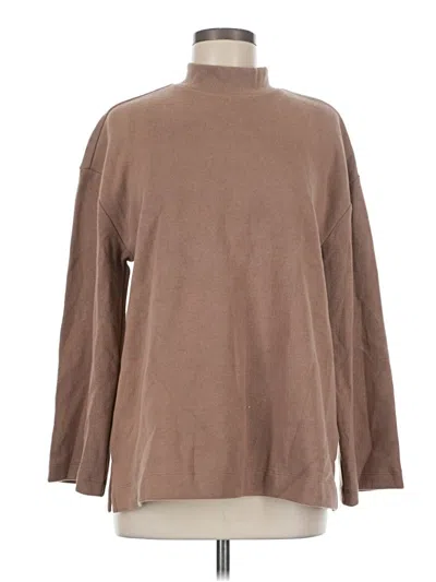 Pre-owned Old Navy Turtleneck Sweater In Brown