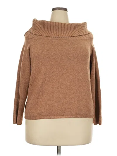 Pre-owned Old Navy Turtleneck Sweater In Brown
