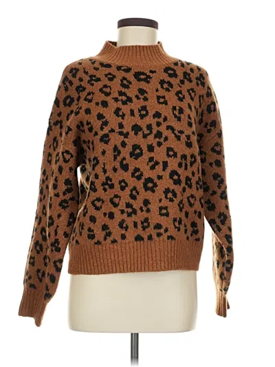 Pre-owned Old Navy Turtleneck Sweater In Brown