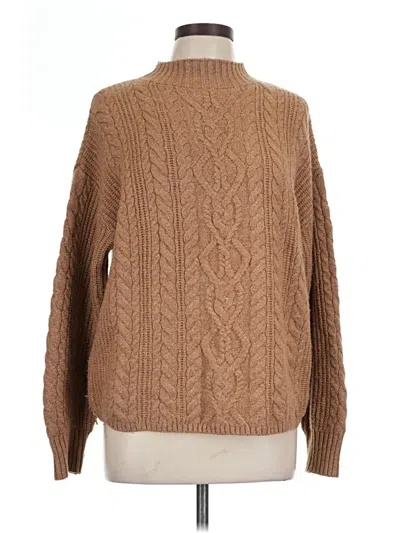 Pre-owned Old Navy Turtleneck Sweater In Brown
