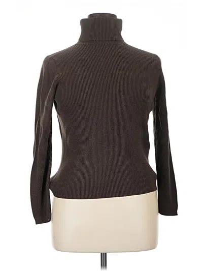 Pre-owned Old Navy Turtleneck Sweater In Brown