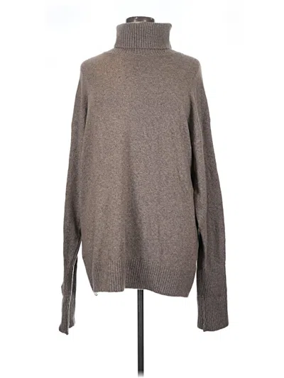 Pre-owned Old Navy Turtleneck Sweater In Brown