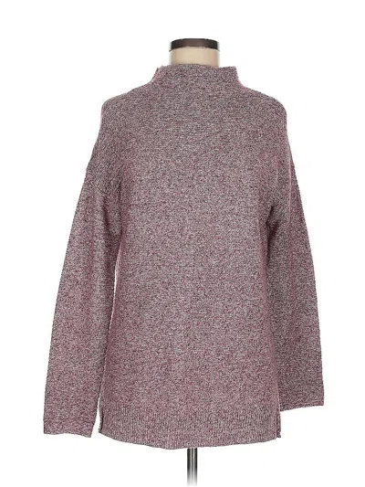 Pre-owned Old Navy Turtleneck Sweater In Burgundy