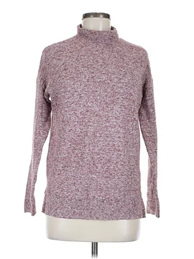 Pre-owned Old Navy Turtleneck Sweater In Burgundy