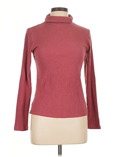 Pre-owned Old Navy Turtleneck Sweater In Burgundy