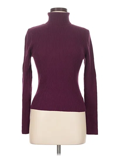 Pre-owned Old Navy Turtleneck Sweater In Burgundy