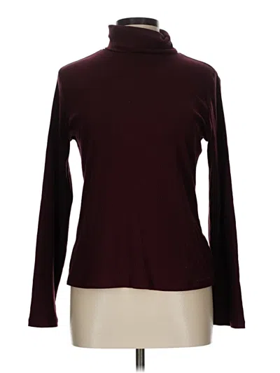 Pre-owned Old Navy Turtleneck Sweater In Burgundy
