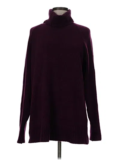 Pre-owned Old Navy Turtleneck Sweater In Burgundy