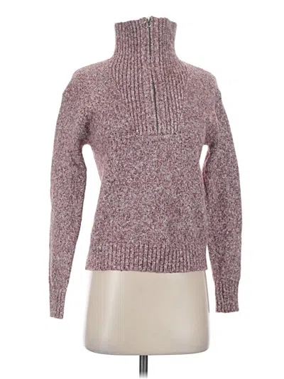 Pre-owned Old Navy Turtleneck Sweater In Burgundy