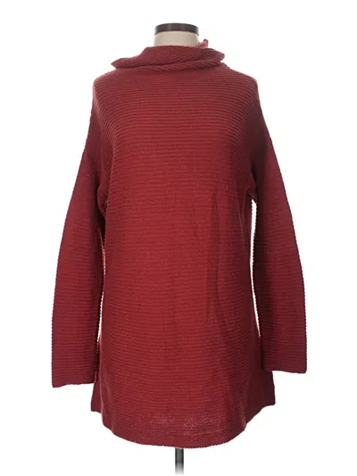 Pre-owned Old Navy Turtleneck Sweater In Burgundy